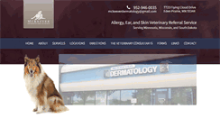 Desktop Screenshot of mckeevervetderm.com